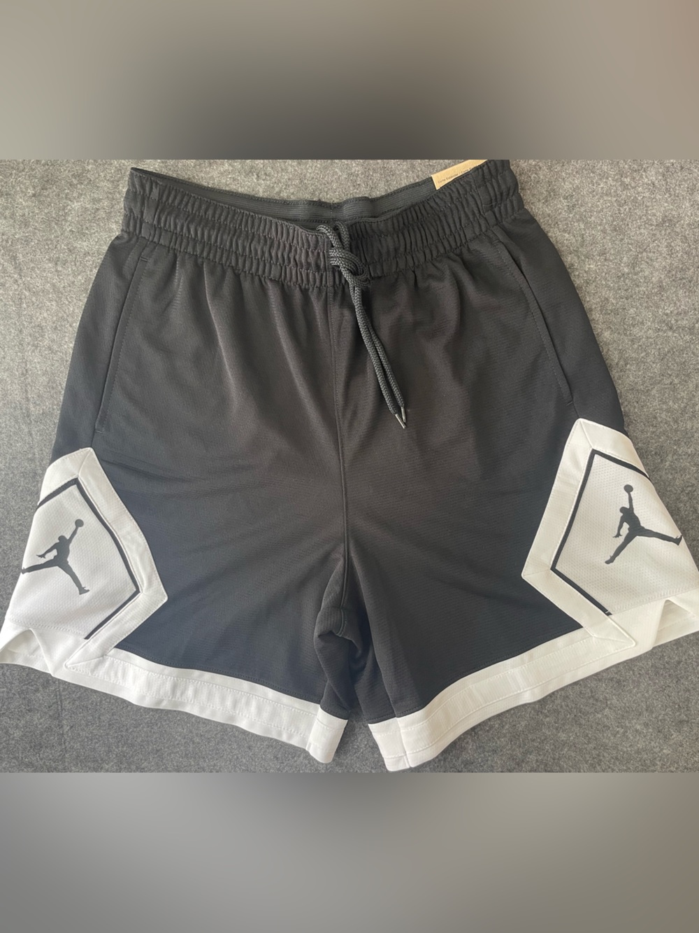 Nike Women’s Black Athletic Shorts with White Panels